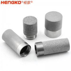 温湿度传感器外壳_不锈钢平头温湿度探头保护罩_防水耐腐蚀用于农业气象站