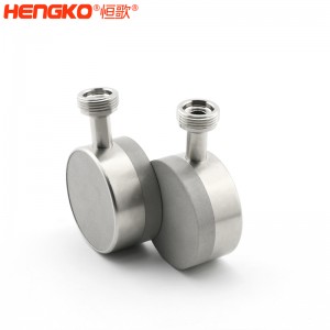 恒歌厂家定制纳米泵溶氢棒,不锈钢食品级精品纳米泵气体扩散溶氢棒