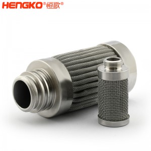 源头厂家加工定制油液水处理滤芯,过滤精度高网式不锈钢滤芯