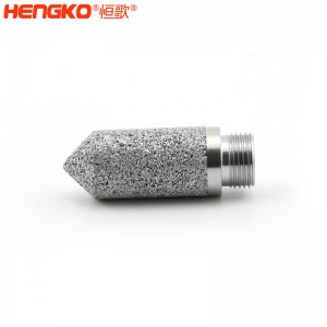微米多孔不锈钢316L粉末烧结温湿度传感器保护罩壳