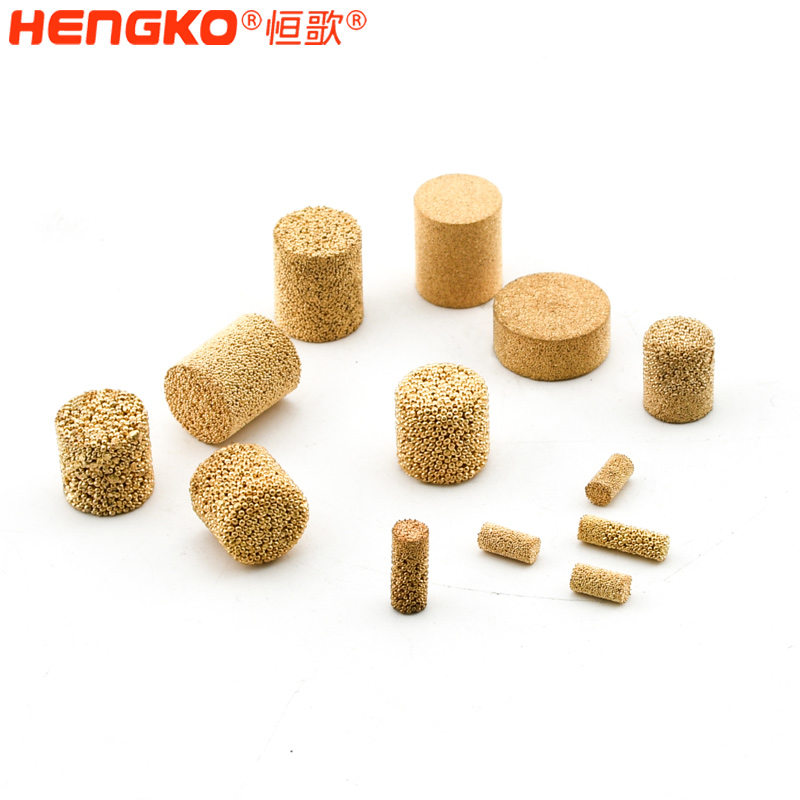 铜粉末烧结滤芯的产品图