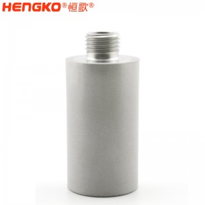 恒歌滤芯厂家供应化学工业材料过滤不锈钢滤芯_吸震渗透性好金属多孔材料