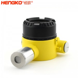 数显316L不锈钢气体传感器外壳防水防尘壁挂式工业气体传感器，用于天然气厂