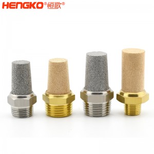 源头厂家供应不锈钢/铜气动元件消声器滤芯,坚固耐用寿命长可来图定制