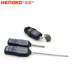 恒歌定制HG970手持式温湿度标准器_用于无尘车间、储存仓库温湿度测量抽检