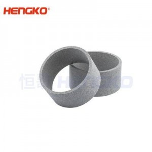 微米级烧结金属粉末滤管筒_工业除尘器空气滤芯