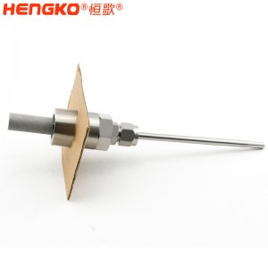 恒歌直供高品质气体取样探头_抽检口烟囱精细试样用气体采样探头