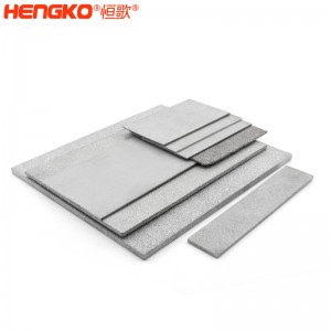 恒歌定制不锈钢多孔金属材料,耐高温高精度工业级多孔纳米材料