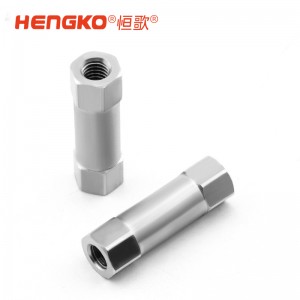 恒歌一体式接头阻尼液压过渡接头体带节流小孔阻尼限流阀过滤器