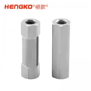 恒歌一体式接头阻尼液压过渡接头体带节流小孔阻尼限流阀过滤器