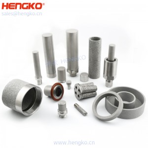 厂家直销金属医疗器械专用烧结多孔材料粉末不锈钢316滤芯高端精密加工配件