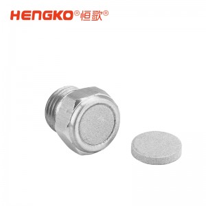 不锈钢电磁阀消声器_气泵空压机除尘降噪过滤器