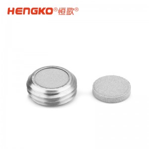 不锈钢HSP型消声器滤芯_气动系统消音器