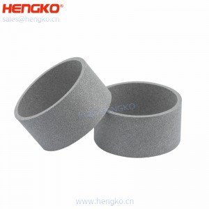 恒歌加工烧结多孔金属不锈钢滤管_高强度耐腐蚀气液体过滤滤芯