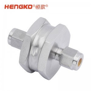 不锈钢全焊接直通型过滤器_316L不锈钢卡套焊接过滤器