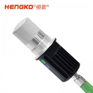 不锈钢内螺纹烧结滤芯丨温湿度传感器多孔金属锥形保护罩M30*1.5