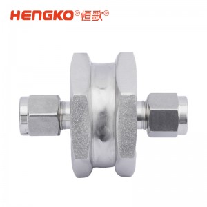 不锈钢全焊接直通型过滤器_316L不锈钢卡套焊接过滤器