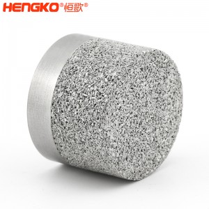 厂商定制微米不锈钢烧结滤芯_316L不锈钢过滤帽反冲洗工业和液体过滤可用