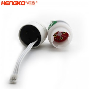 恒歌甲烷气体探测器探头模块,316L不锈钢探头外壳高精度气体探测器模块