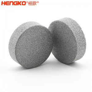 厂家定制不锈钢烧结滤片,抗高温防爆可用于化工油液不锈钢过滤片