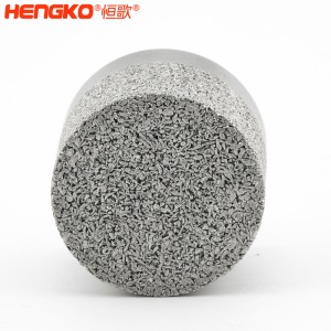 厂商定制微米不锈钢烧结滤芯_316L不锈钢过滤帽反冲洗工业和液体过滤可用