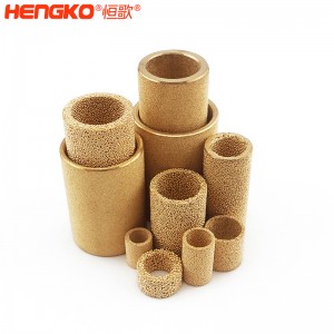 深圳定制供应铜烧结滤芯,可塑性强工业设备高温烧结铜粉末过滤管