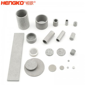 恒歌不锈钢高精度烧结滤芯_规格齐全支持定制耐高温航空多孔金属材料