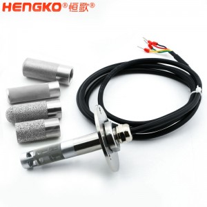 恒歌RS485信号输出温湿度传感器_进口传感器粮仓数据采集温湿度变送器