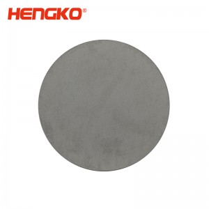 烧结不锈钢过滤片防尘防爆透气，厂家直销微纳米级多孔金属滤芯