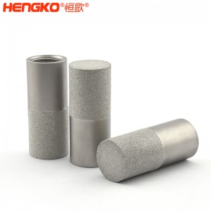 平头内螺纹温湿度传感器探头保护罩_防水防尘透气温湿度探头壳体用于暖通空调