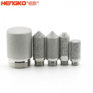 外螺纹不锈钢温湿度传感器外壳保护罩_多孔透气温湿度探头外壳型号多样可来图定制