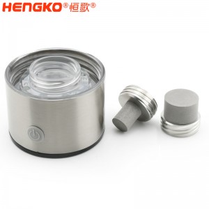 恒歌不锈钢溶氢器便携式高浓度小分子富氢水杯微纳米气泡发生器
