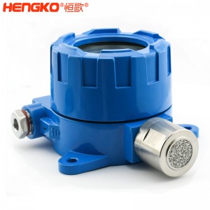 恒歌有毒气体传感器探测器_带316不锈钢防爆型传感器探头外壳