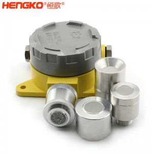 厂家直销固定式0-10V可燃气体传感器防爆防尘带不锈钢外壳,用于暖通空调