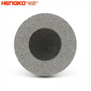 定制粉末烧结不锈钢滤芯_316L粉末空气过滤筒过滤精准耐腐蚀用于化学分析