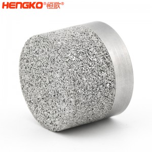 厂商定制微米不锈钢烧结滤芯_316L不锈钢过滤帽反冲洗工业和液体过滤可用