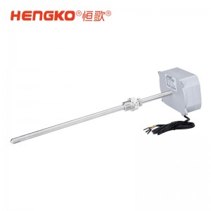 工业管道温湿度变送器_ 燃气机管道温湿度测量仪