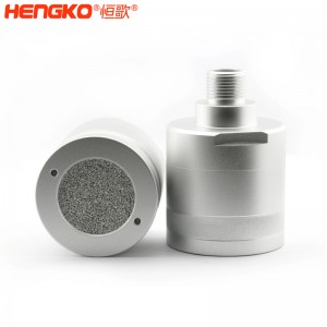 恒歌定制0.2-90um不锈钢气体传感器外壳防爆耐高温,用于工厂车间检测