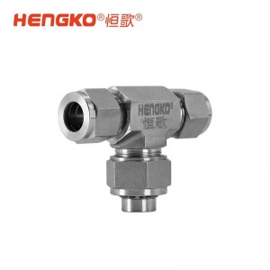 工艺气体专用过滤器_精准UHP超纯气流直通三通式过滤器