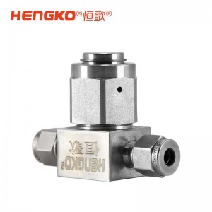 工艺气体专用过滤器_精准UHP超纯气流直通三通式过滤器